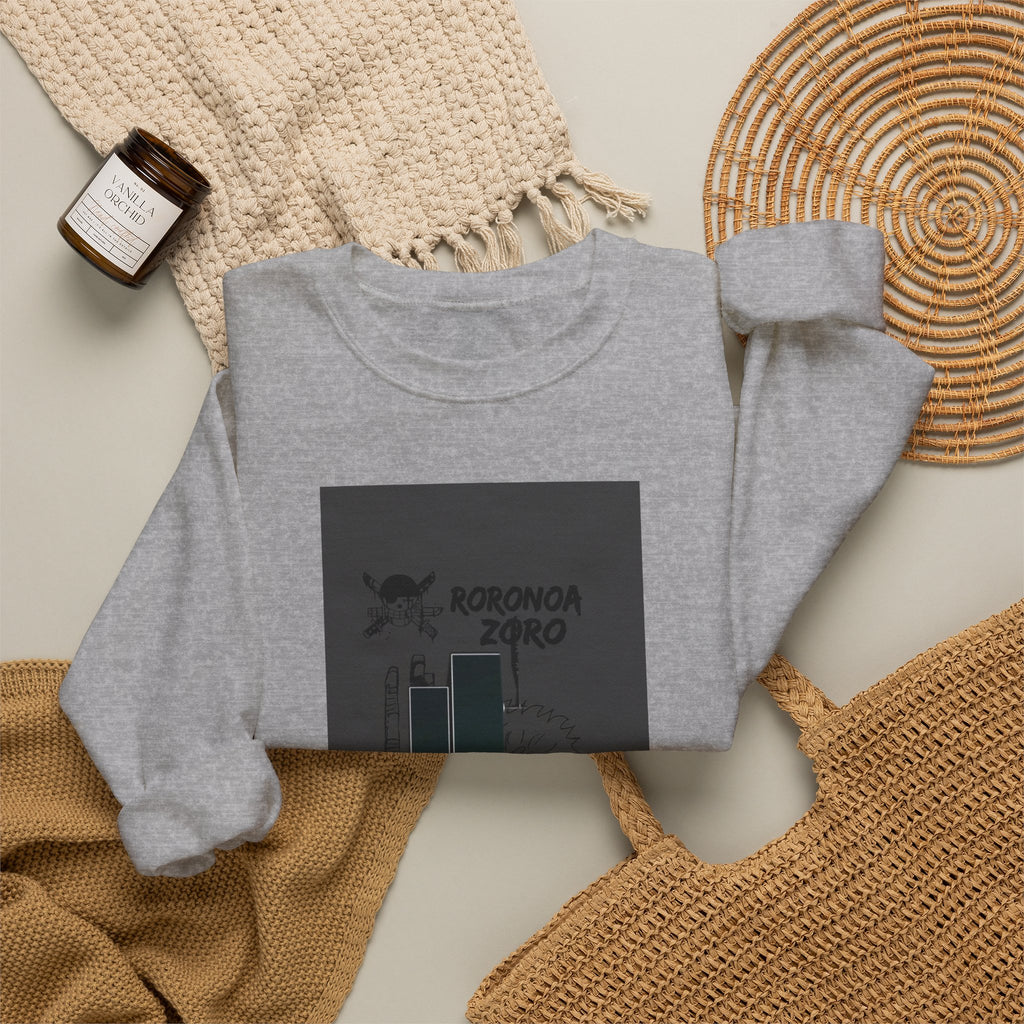Crewneck Sweatshirt – 'Abandonado' Urban Graphic Pullover