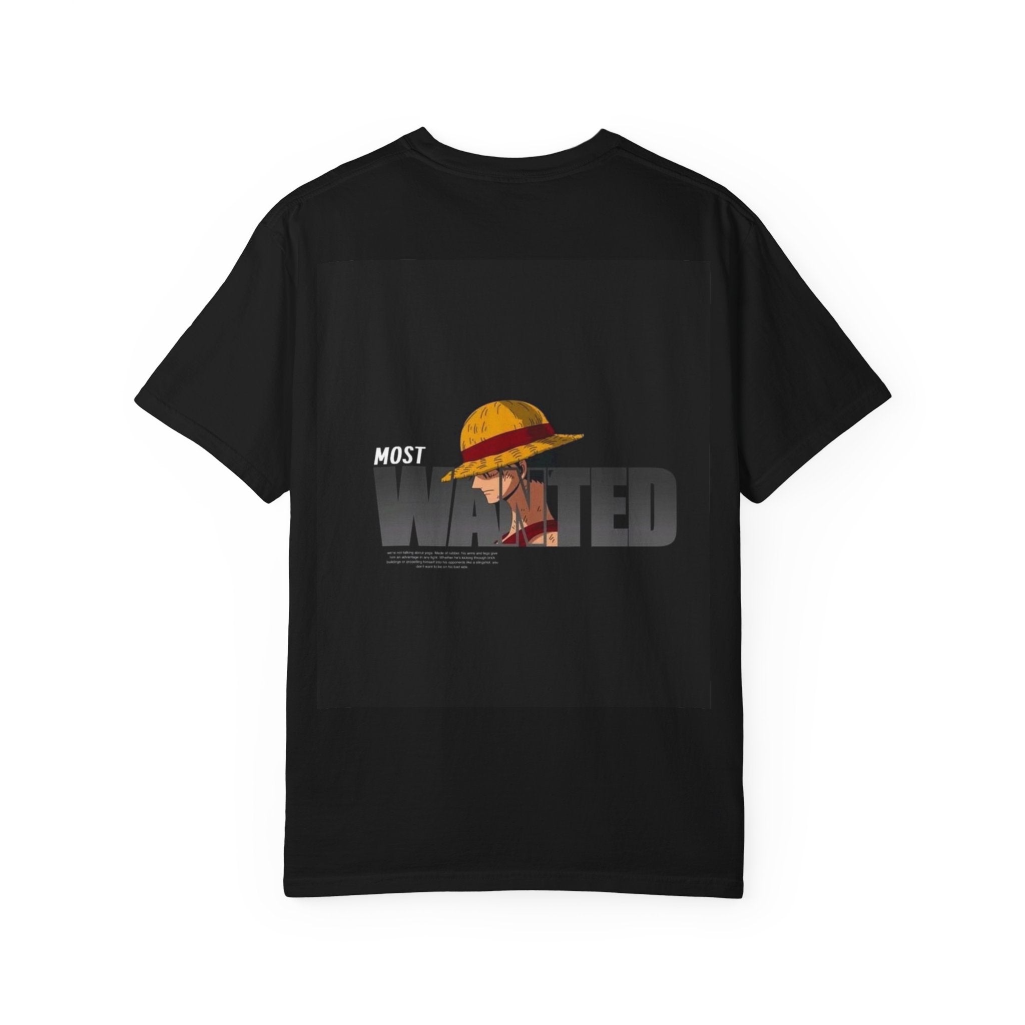 T-Shirt – "Most Wanted" Straw Hat Pirate Graphic Tee