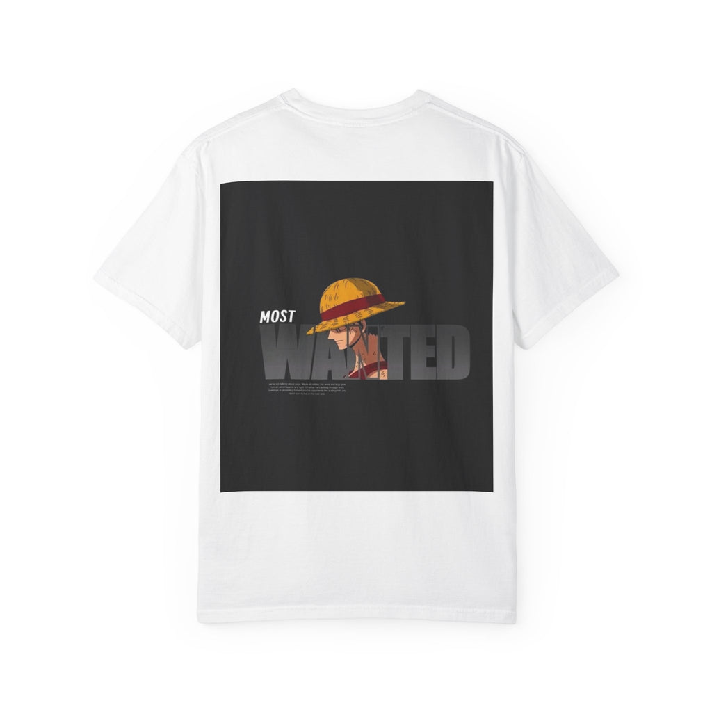 T-Shirt – "Most Wanted" Straw Hat Pirate Graphic Tee