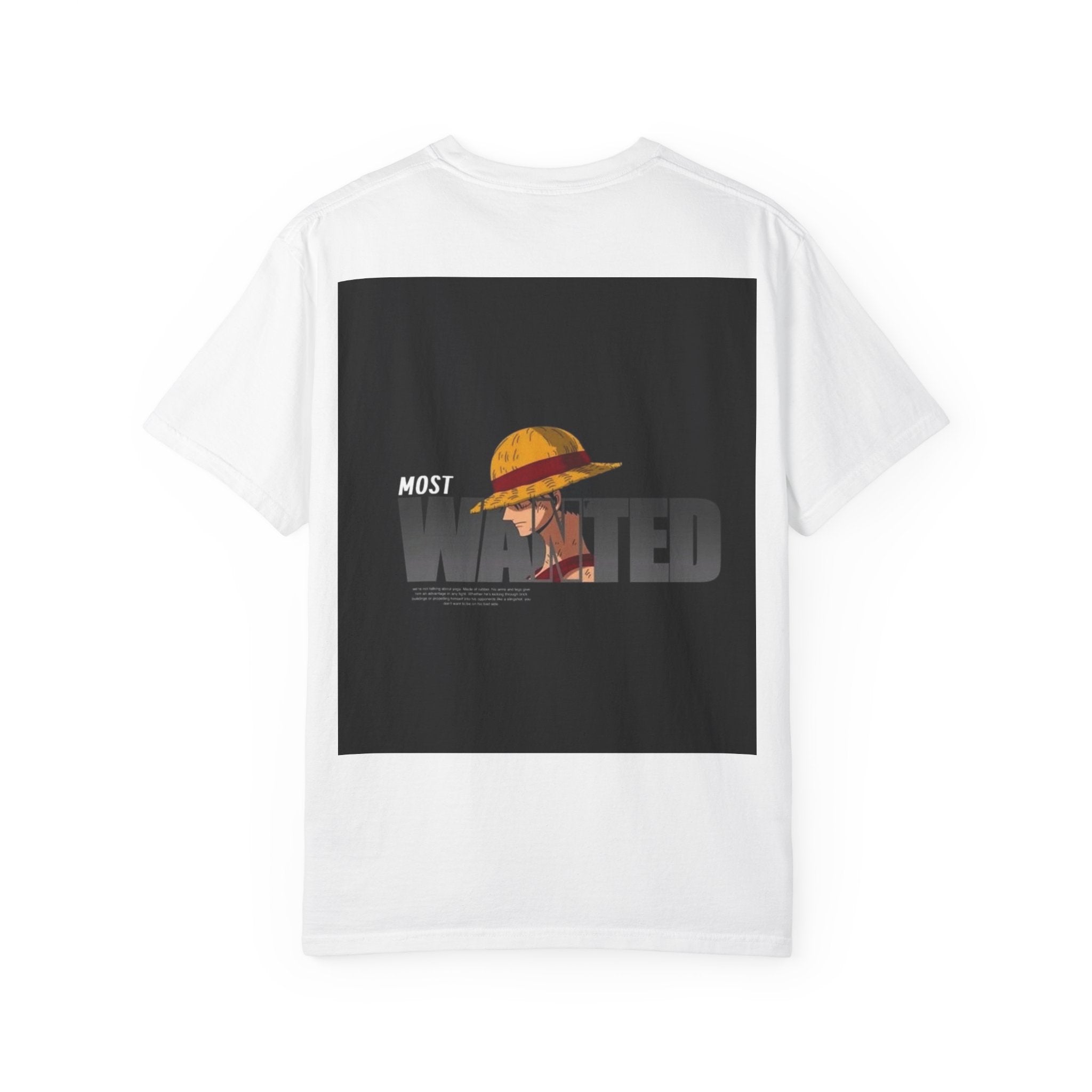 T-Shirt – "Most Wanted" Straw Hat Pirate Graphic Tee