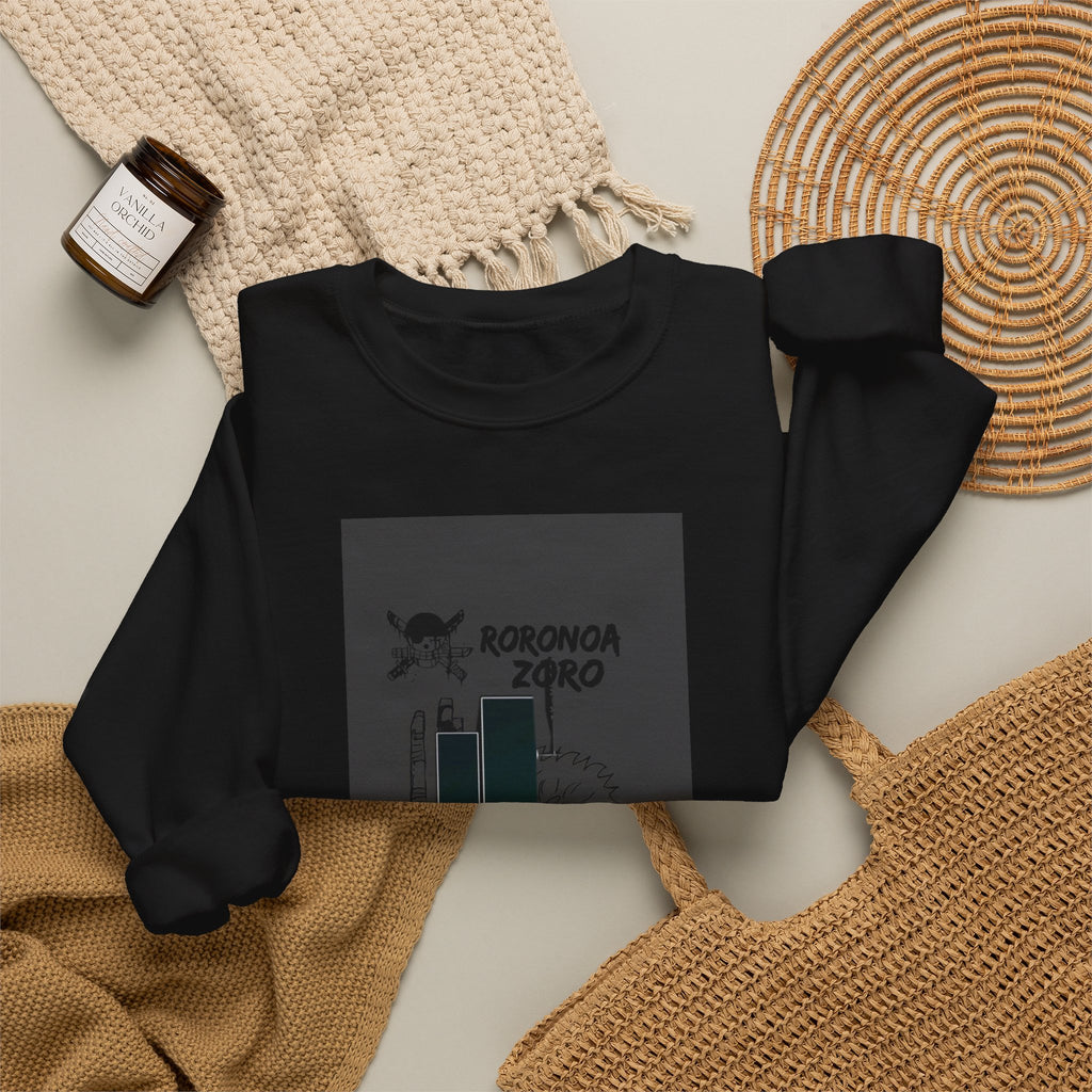 Crewneck Sweatshirt – 'Abandonado' Urban Graphic Pullover