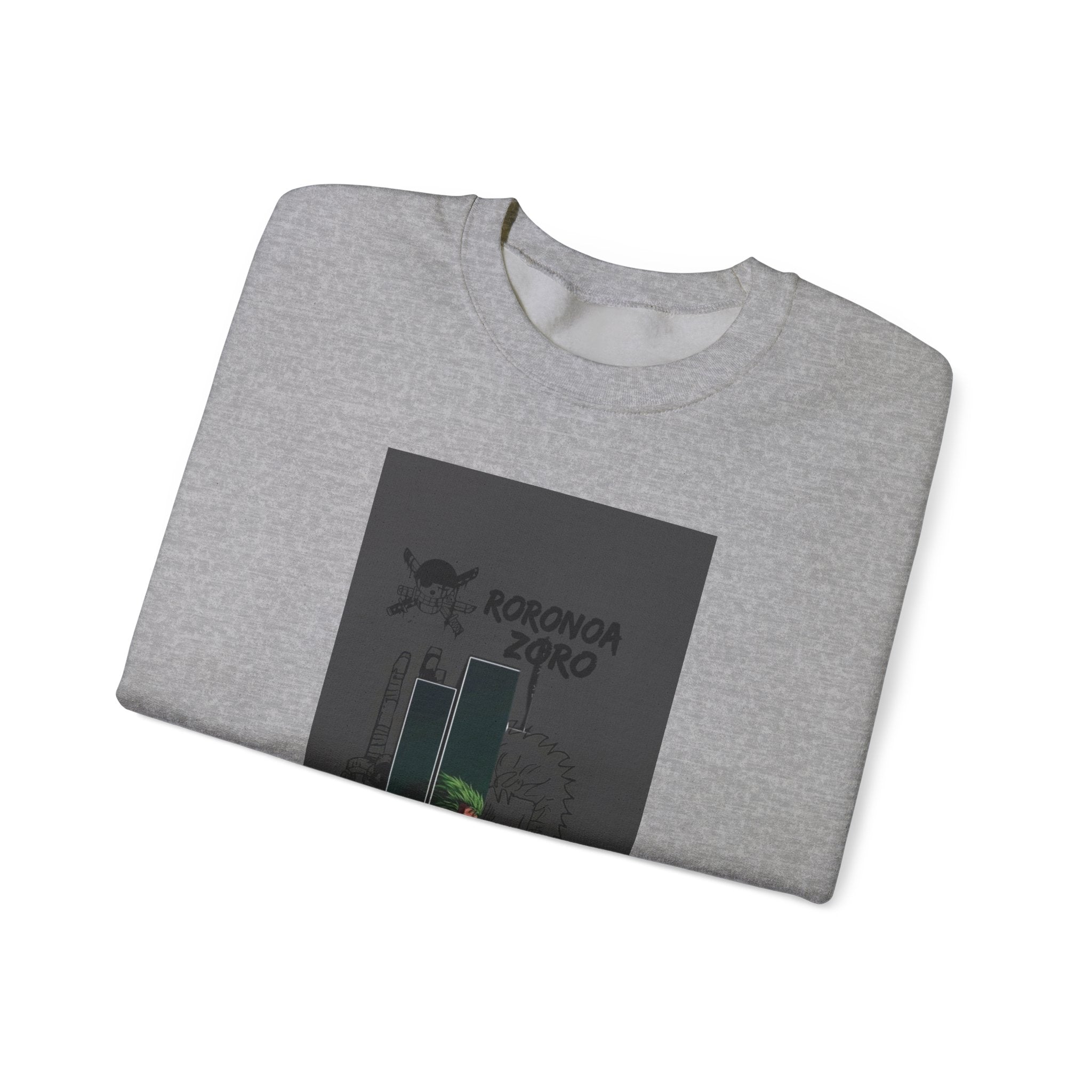 Crewneck Sweatshirt – 'Abandonado' Urban Graphic Pullover