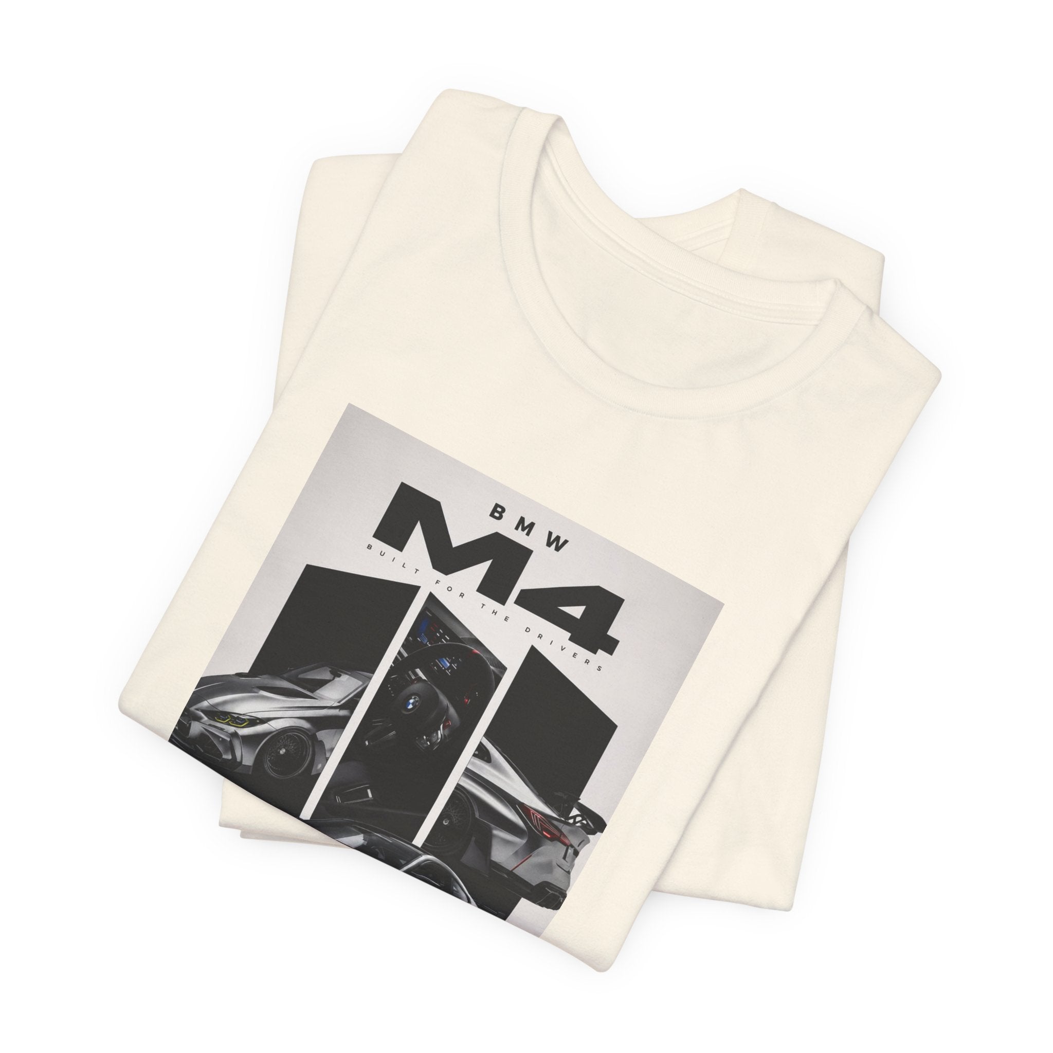 BMW M4 Sports Car Graphic Tee — Racing Poster Design