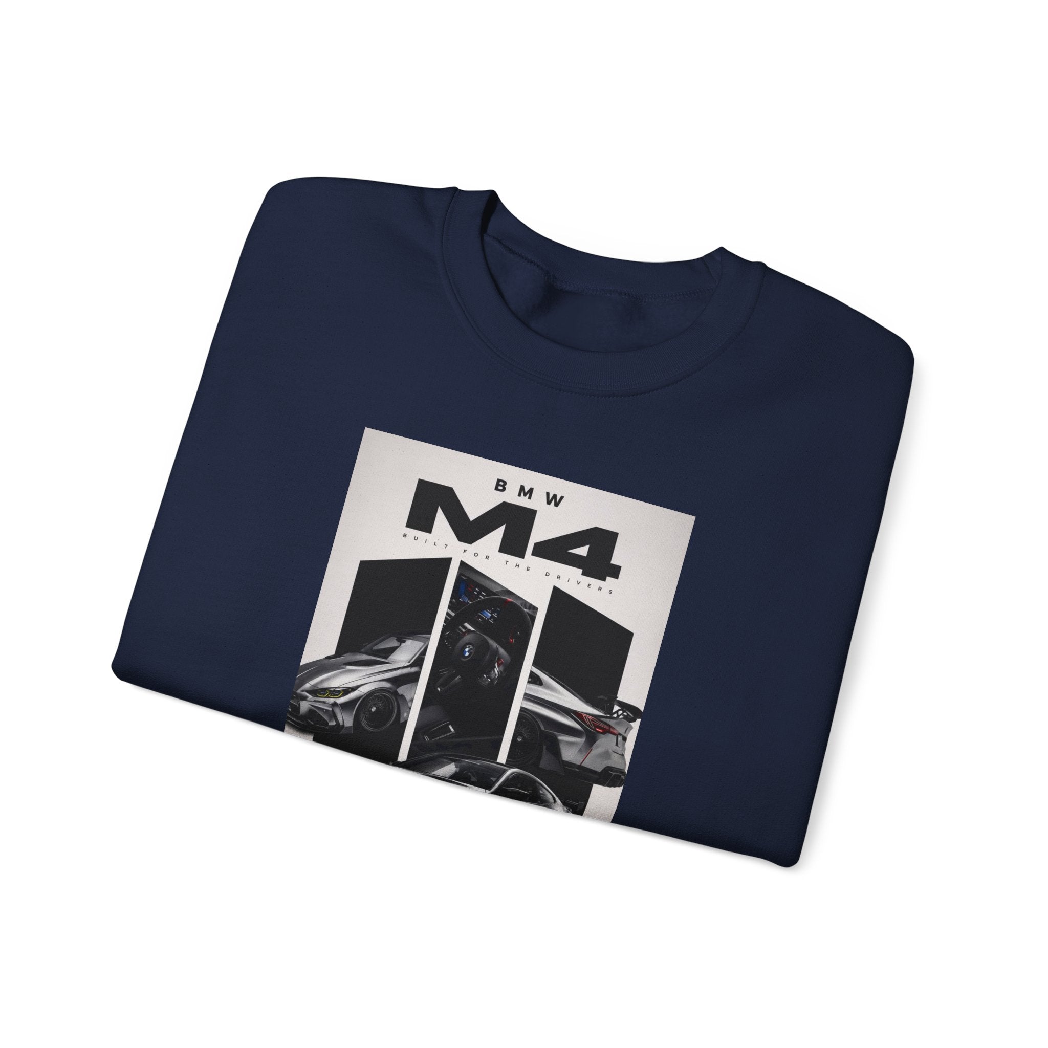 BMW M4 Graphic Sweatshirt — Automotive Racing Crewneck