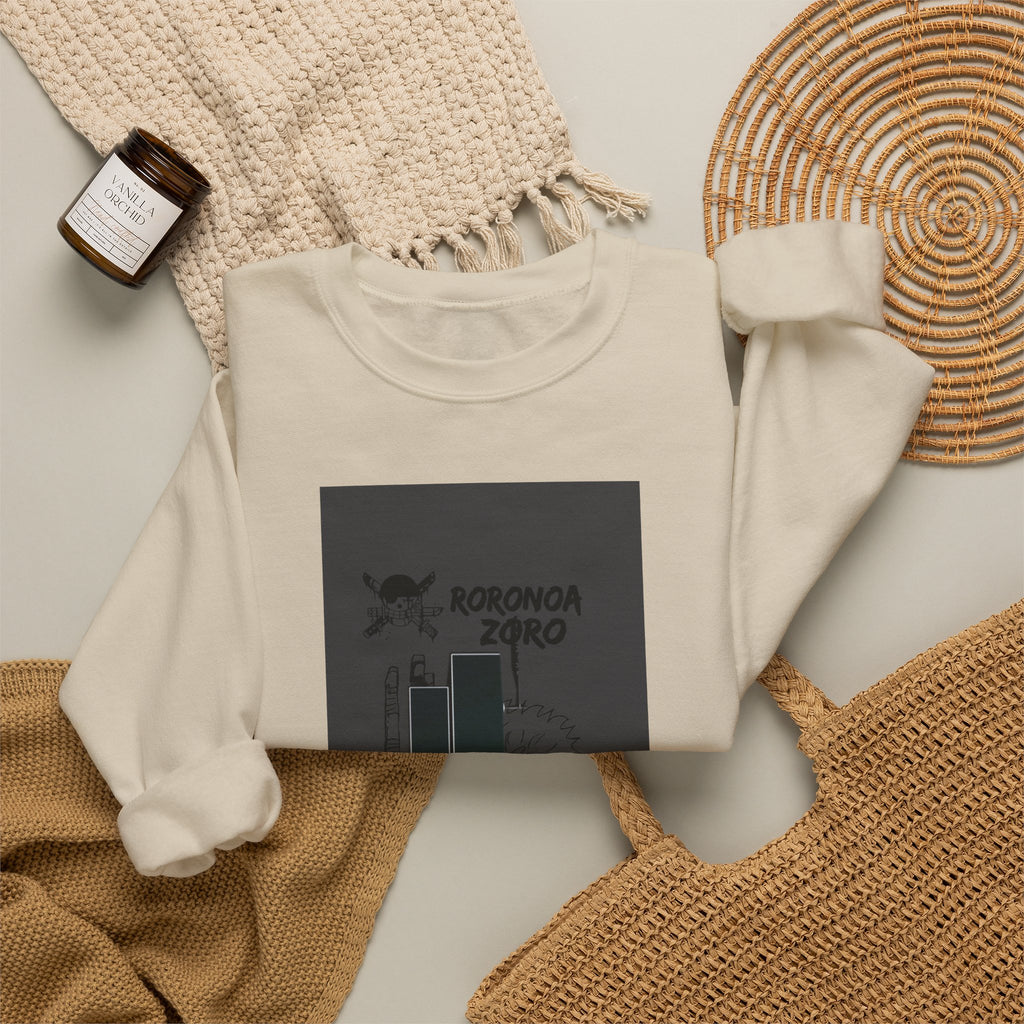 Crewneck Sweatshirt – 'Abandonado' Urban Graphic Pullover