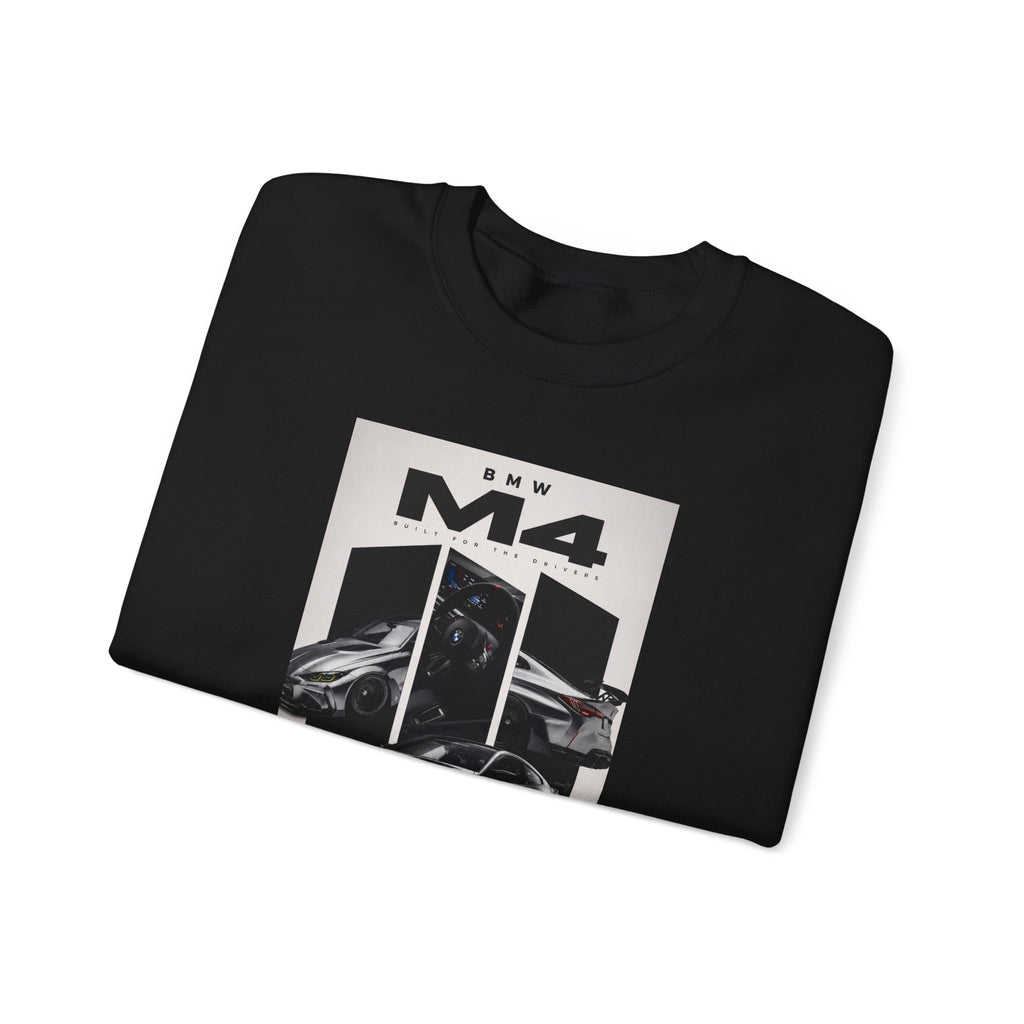 BMW M4 Graphic Sweatshirt — Automotive Racing Crewneck