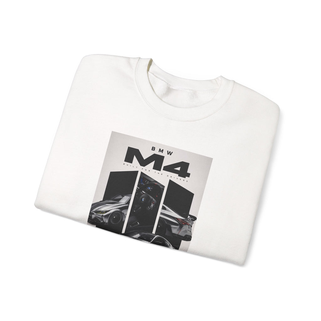 BMW M4 Graphic Sweatshirt — Automotive Racing Crewneck