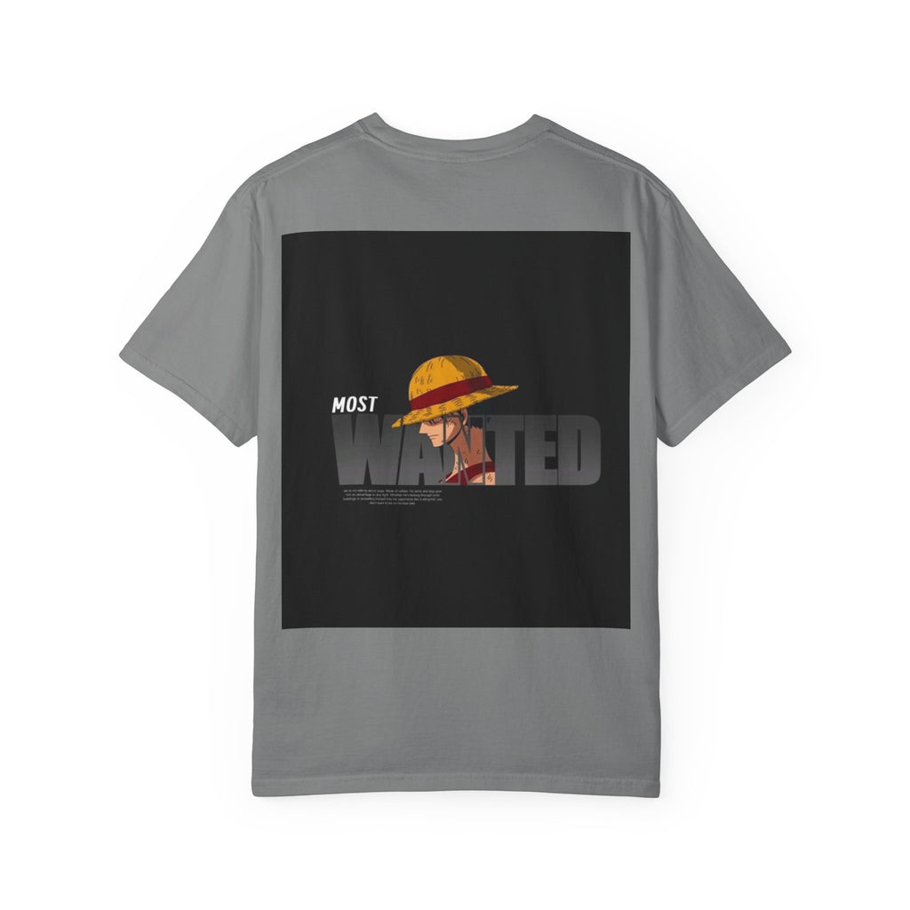 T-Shirt – "Most Wanted" Straw Hat Pirate Graphic Tee