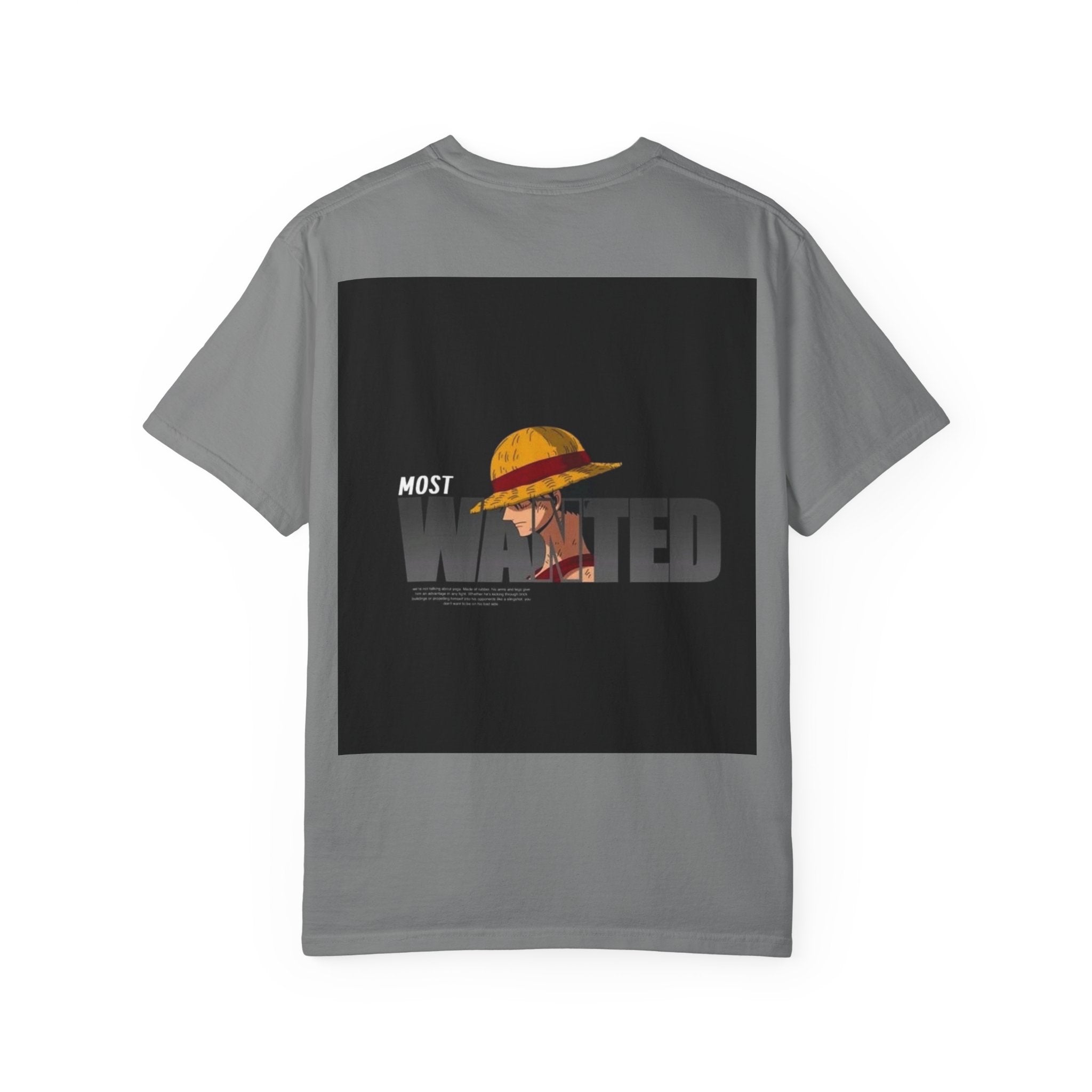 T-Shirt – "Most Wanted" Straw Hat Pirate Graphic Tee