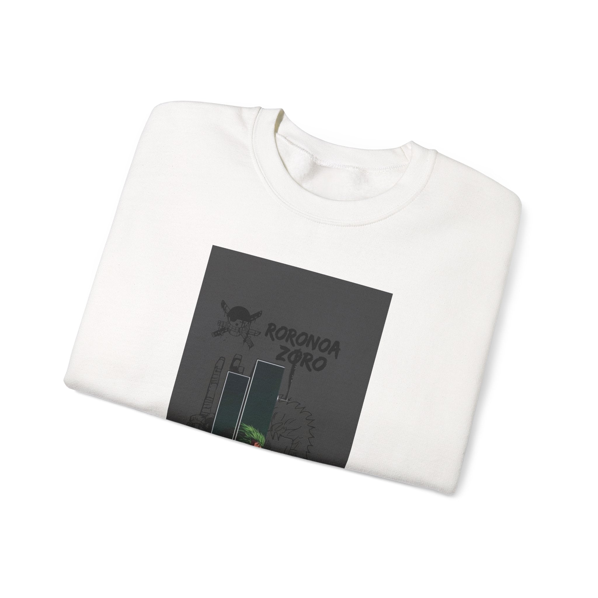 Crewneck Sweatshirt – 'Abandonado' Urban Graphic Pullover