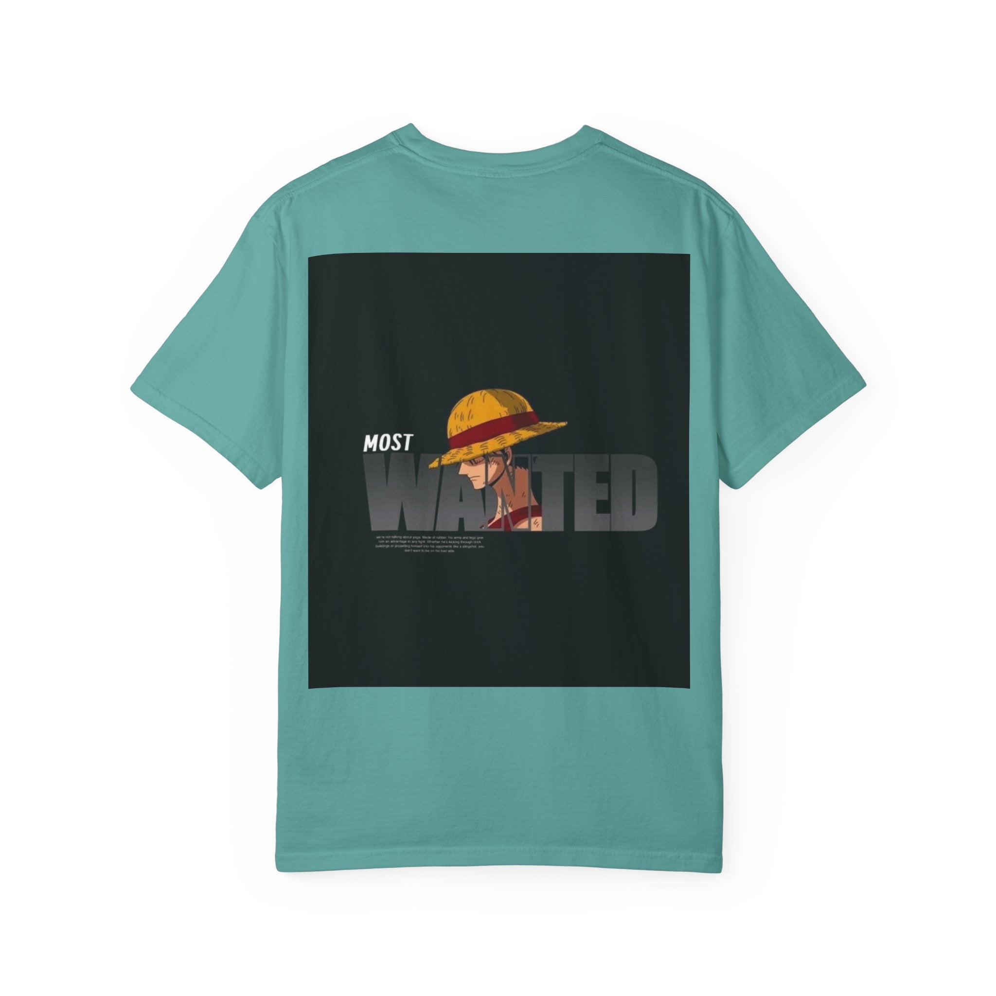 T-Shirt – "Most Wanted" Straw Hat Pirate Graphic Tee