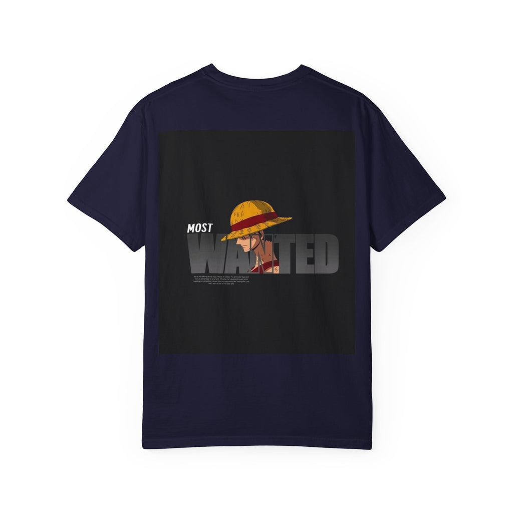 T-Shirt – "Most Wanted" Straw Hat Pirate Graphic Tee